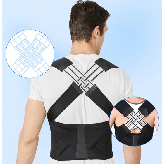 حزام شد الظهر و الأكتاف على شكل X