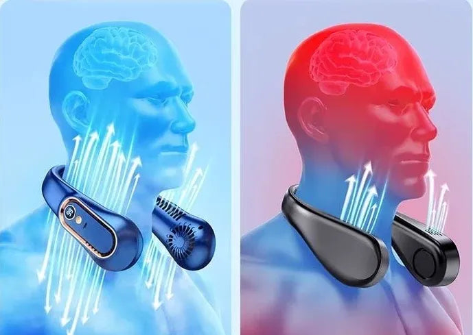 مروحة رقبة قابلة لإعادة الشحن بمنفذ USB